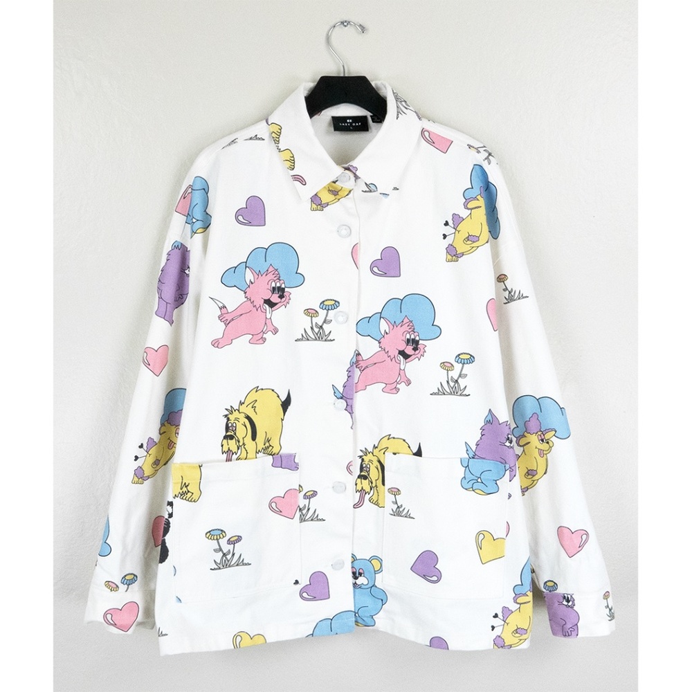 Lazy Oaf Crazy in Love Work Jacket